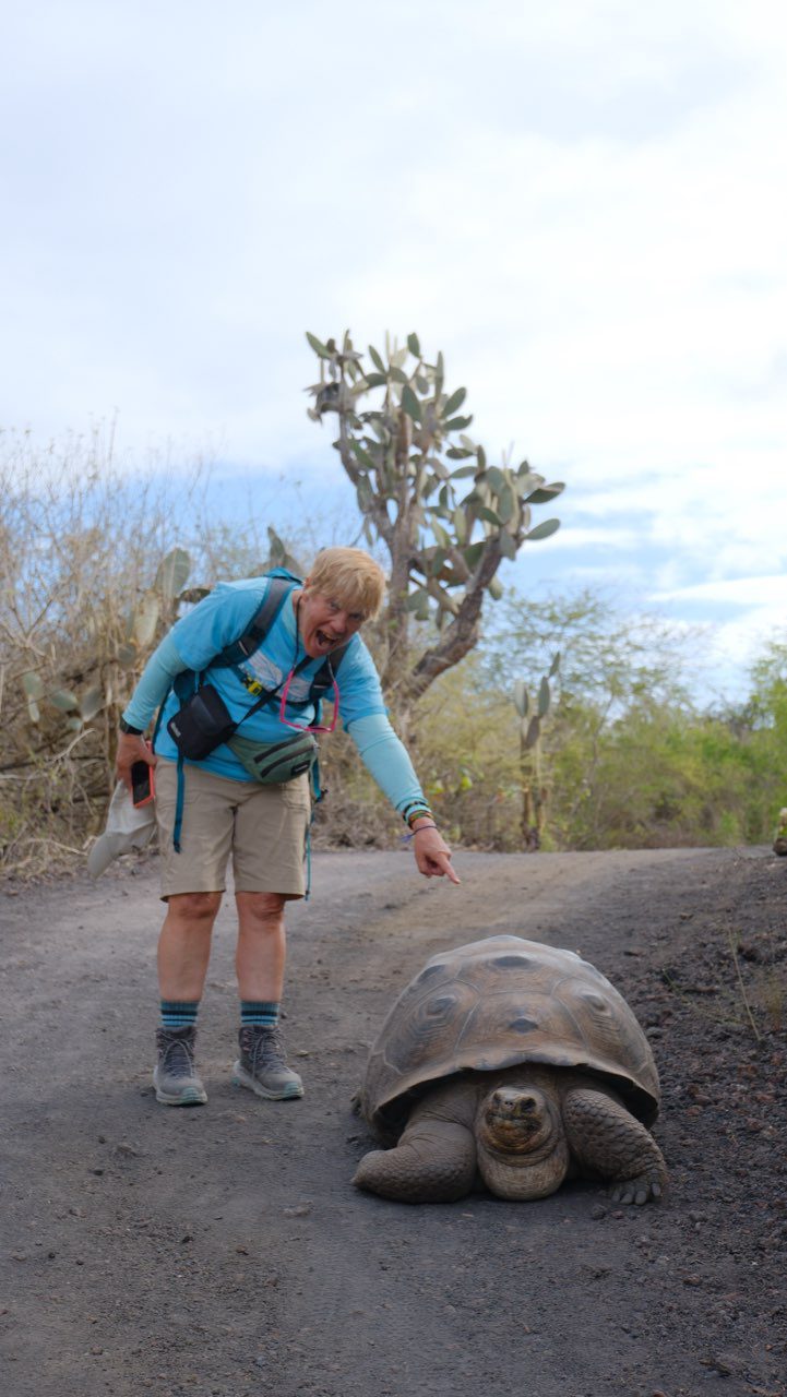 Genie Lutz traveling and exploring new places