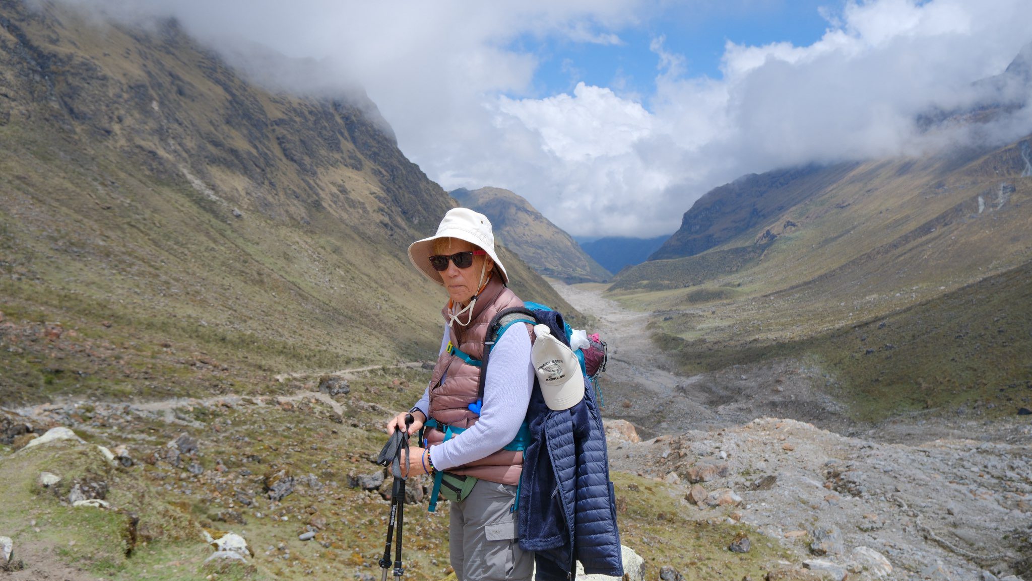Genie Lutz at Machu Picchu