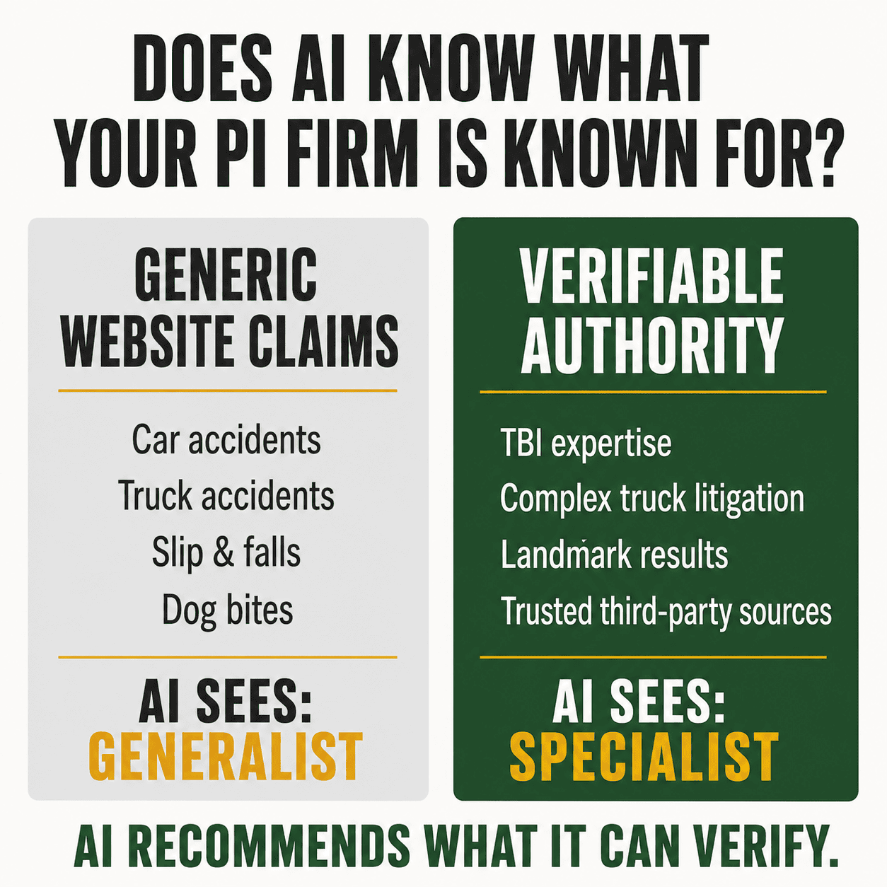 Before they ever call a personal injury lawyer, they are asking AI