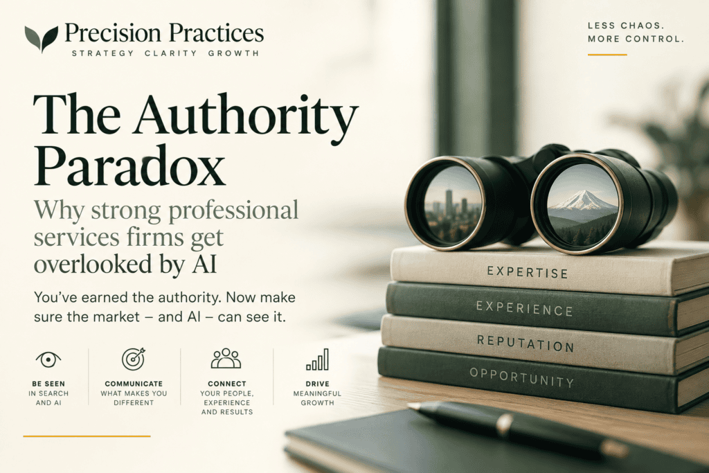 The authority paradox - how strong firms get overlooked